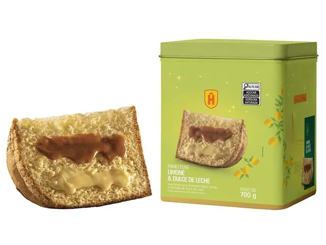 [PRÉ-VENDA] Panettone Havanna Lata Limone com Doce de Leite 700G