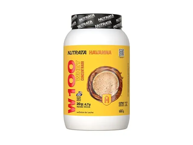 Whey W100 Sabor Dulce de Leite Havanna 900g