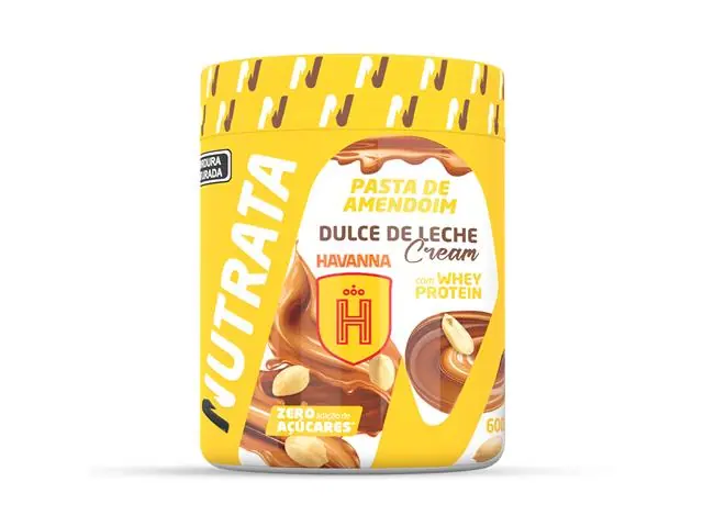 Pasta de Amendoim Havanna Sabor Doce de Leite Cream 600g