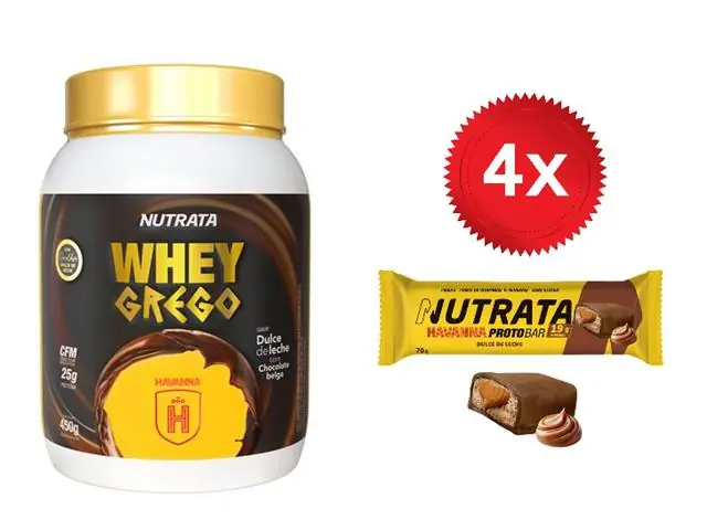 Whey 450g + 4 Barras de Proteína Protobar  Doce de Leite 70G