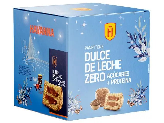 [PRÉ-VENDA] Panettone Havanna Recheado de Doce de Leite Zero 500G - 3