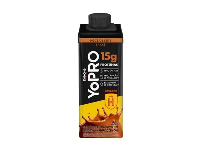 Bebida Láctea Danone Yopro Protein 15g Doce de Leite Havanna 250ML