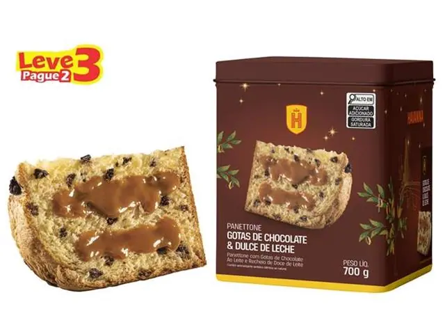 Pague 2 e Leve 3-Panettone Lata Gotas de Choco e Recheio DDL 700g